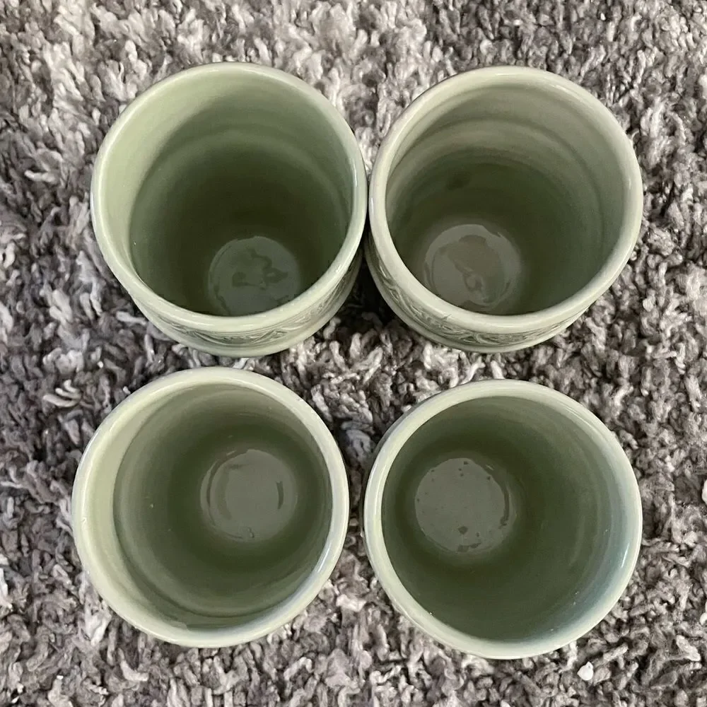 NIB Anthropologie Moroccan Engraved Beldi Cup Set